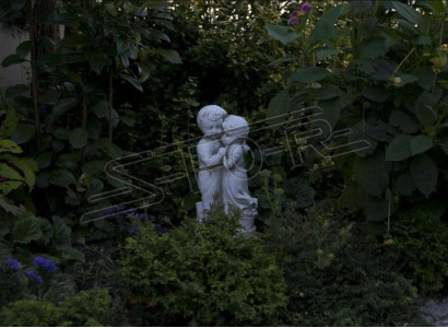Kind 40cm Skulptur Design Figur Statue Garten Figuren Statuen